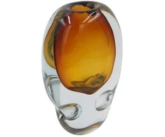 Stiklo vaza „Forma Lumo“ 16×9×26.5 cm