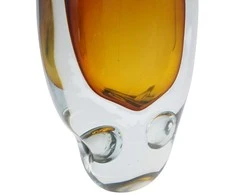 Stiklo vaza „Forma Lumo“ 16×9×26.5 cm