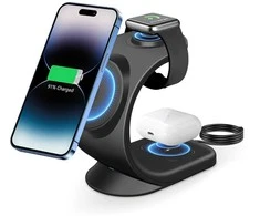 Telefono ir laikrodžio belaidis įkroviklis