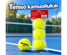 Teniso kamuoliukai, 3 vnt.