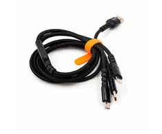 Universalus 3 viename įkrovimo laidas EZRA DC302 15 W