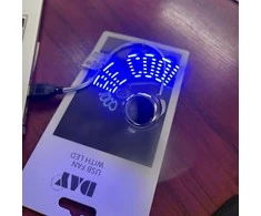 USB ventiliatorius su projekcijomis