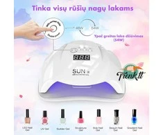 SUN 54W UV / LED hibridinė lempa nagams