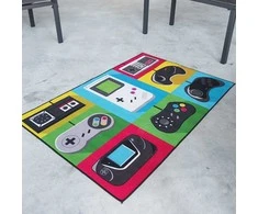 Vaikiškas Kilimas "Gamer", 120x80 Cm