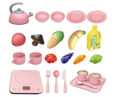 Vaikiškas virtuvės kriauklės rinkinys „Magic Kitchen Sink“ su priedais