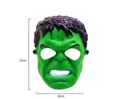 Vaikų kaukė „Hulk“ – 22 x 16 cm