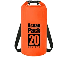 Vandeniui atspari kuprinė / maišas 20L Oranžinis