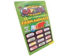 Vandenyje Augančios Kapsulės "FARM ANIMALS"