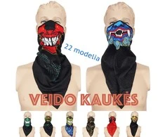 Veido kaukė - bandana XLINE - 14