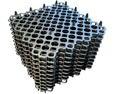 Vejos korys , 47 x 47 cm, juoda, 10 vnt.