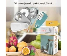 Virtuvės įrankių pakabukai, 5 vnt.