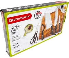 Virtuvinių peilių rinkinys EVERWEALTH 5 vnt.