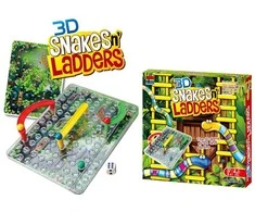 Žaidimas "3D SNAKESn' Ladders"