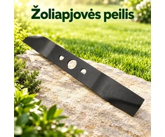 žoliapjovės peilis, 30 × 3,5 cm