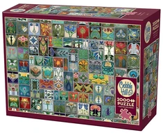 Cobble Hill dėlionė - Plytelių mozaika, 2000 detalių