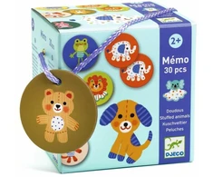 Djeco Memo žaidimas - Minkšti žaislai (30 vnt.)