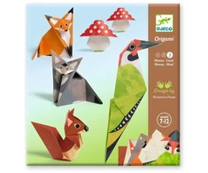 Djeco Origami rinkinys - Pasivaikščiojimas miške