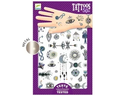 KNYGA Djeco Tatuiruotės - Mistinis (50+ tatuiruočių) ( DJ09252 )