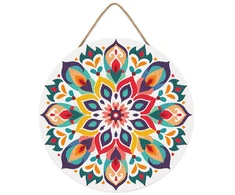 Figured'Art Deimantinės mozaikos ant medžio rinkinys - Mandala