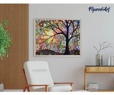 Figured'Art Deimantinės mozaikos rinkinys - Gyvybės medis