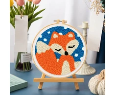 Figured'Art Siuvinėjimo rinkinys - Lapė ir mėlynas dangus