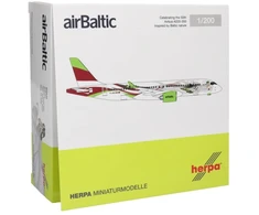 Herpa Airbus A220-300 airBaltic "50th A220"