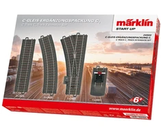 Marklin C bėgių papildymo rinkinys C1