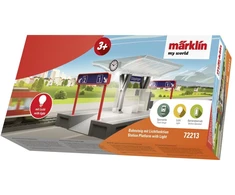 Märklin MY WORLD geležinkelio stotelė su apšvietimu