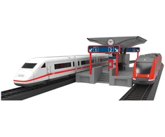 Märklin MY WORLD geležinkelio stotelė su apšvietimu