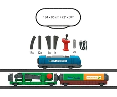 Märklin Pradinis traukinio rinkinys - MY WORLD Container Logistics