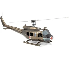 Metal Earth Metalinė 3D dėlionė - Bell UH-1 Huey sraigtasparnis