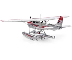 Metal Earth Metalinė 3D dėlionė - Cessna 182 floatplane lėktuvas