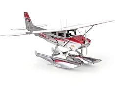 Metal Earth Metalinė 3D dėlionė - Cessna 182 floatplane lėktuvas