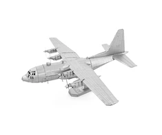 Metalinė 3D dėlionė - Lockheed Martin C-130 Hercules lėktuvas