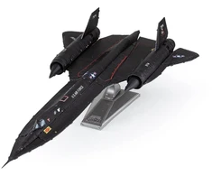 Metal Earth Metalinė 3D dėlionė - Lockheed Martin SR-71 Blackbird lėktuvas