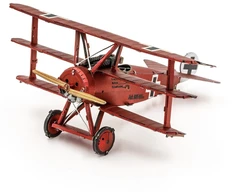 Metal Earth Metalinė 3D dėlionė - The Fokker Dr.I Triplane lėktuvas