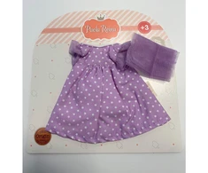 Paola Reina Drabužėlių komplektas Violeta 32 cm lėlei
