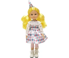 Paola Reina lėlė Cleo Harlequin, 32 cm