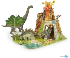 Papo 3D dinozaurų žemė