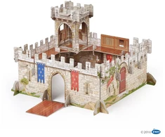 3D viduramžių riterių pilis