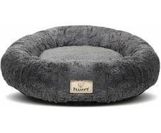 Aio Factory Shaggy lova 40 cm tamsiai pilka nuimama neslystanti