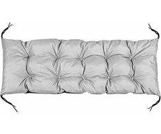 Aio Factory Sodo pagalvėlė, 120x40 cm, atspari vandeniui, palečių suoliukui, šviesiai pilka