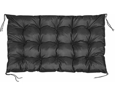 Aio Factory Sodo pagalvėlė 120x80 cm palečių suoliukui, vandeniui atspari, juoda