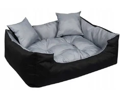 Aio Factory Šuns guolis ECCO kennel 75x65 cm, vandeniui atsparus, pilkas