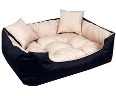 Aio Factory Šuns guolis ECCO kennel 75x65 cm, vandeniui atsparus, smėlio spalvos