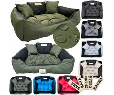 Aio Factory Šuns guolis KINGDOG 130x105 cm, personalizuotas, atsparus vandeniui, žalias