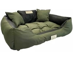 Aio Factory Šuns guolis KINGDOG 145x115 cm, personalizuotas, atsparus vandeniui, žalias