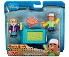 Brak Danych Fisher Price DISNEY Handy Manny ledų salonas M4847