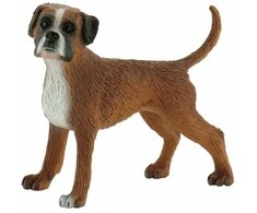 Bullyland vokiečių boksininkas šuo 65450 8cm