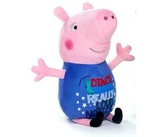 Disney Peppa Pig pliušinis talismanas, mišinys, 30 cm